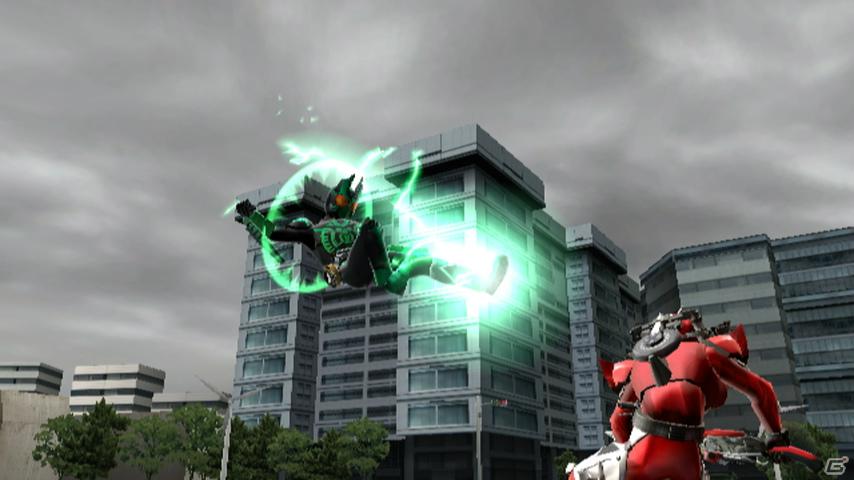 PSP/Wii「仮面ライダー クライマックスヒーローズ フォーゼ」進化した仮面ライダーオーズのコンボチェンジ＆仮面ライダーバースを紹介の画像14