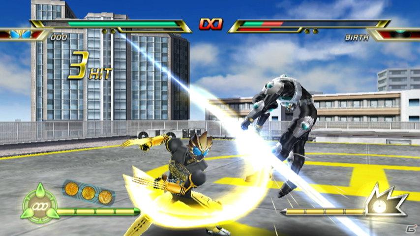 PSP/Wii「仮面ライダー クライマックスヒーローズ フォーゼ」進化した仮面ライダーオーズのコンボチェンジ＆仮面ライダーバースを紹介の画像15