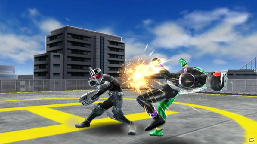 PSP/Wii「仮面ライダー クライマックスヒーローズ フォーゼ」進化した仮面ライダーオーズのコンボチェンジ＆仮面ライダーバースを紹介の画像20