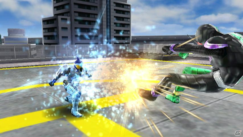 PSP/Wii「仮面ライダー クライマックスヒーローズ フォーゼ」進化した仮面ライダーオーズのコンボチェンジ＆仮面ライダーバースを紹介の画像23
