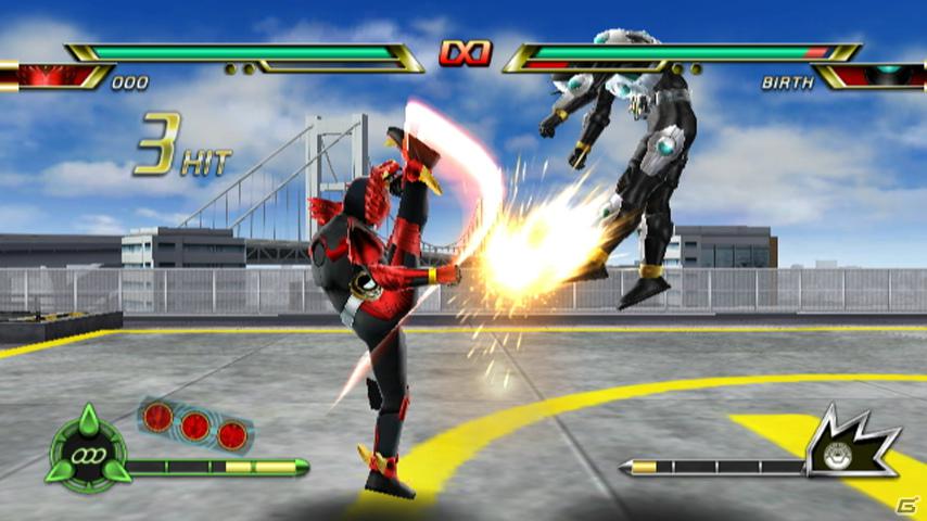 PSP/Wii「仮面ライダー クライマックスヒーローズ フォーゼ」進化した仮面ライダーオーズのコンボチェンジ＆仮面ライダーバースを紹介の画像25