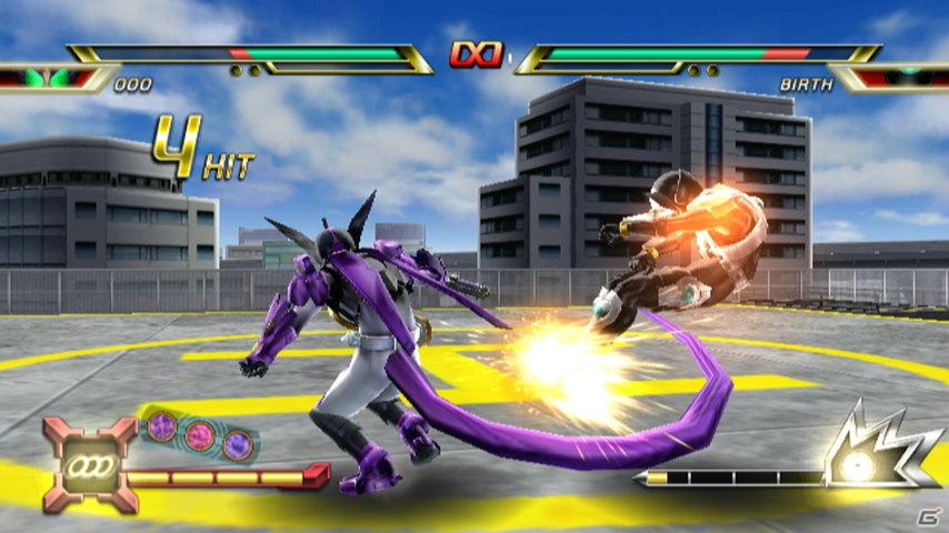 PSP/Wii「仮面ライダー クライマックスヒーローズ フォーゼ」進化した仮面ライダーオーズのコンボチェンジ＆仮面ライダーバースを紹介の画像31
