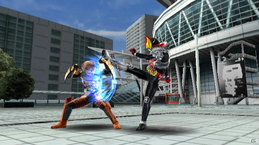 PSP/Wii「仮面ライダー クライマックスヒーローズ フォーゼ」進化した仮面ライダーオーズのコンボチェンジ＆仮面ライダーバースを紹介の画像32