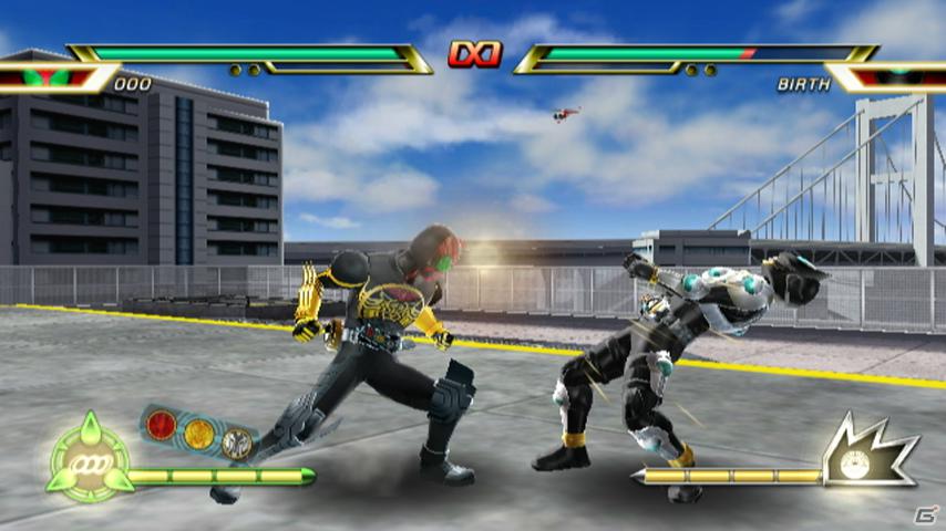 PSP/Wii「仮面ライダー クライマックスヒーローズ フォーゼ」進化した仮面ライダーオーズのコンボチェンジ＆仮面ライダーバースを紹介の画像35