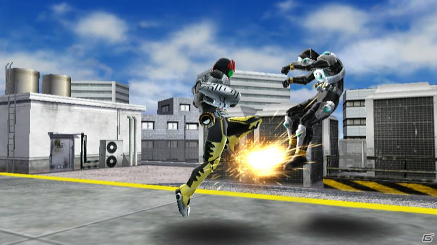 PSP/Wii「仮面ライダー クライマックスヒーローズ フォーゼ」進化した仮面ライダーオーズのコンボチェンジ＆仮面ライダーバースを紹介の画像37