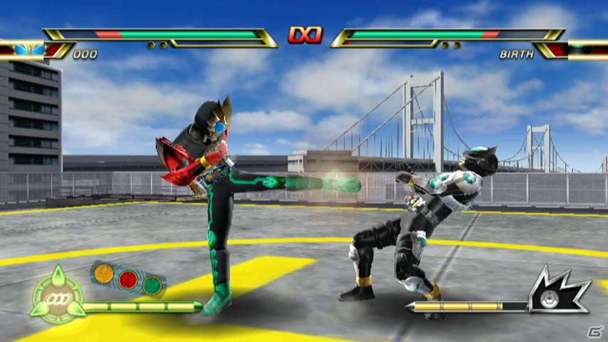 PSP/Wii「仮面ライダー クライマックスヒーローズ フォーゼ」進化した仮面ライダーオーズのコンボチェンジ＆仮面ライダーバースを紹介の画像38