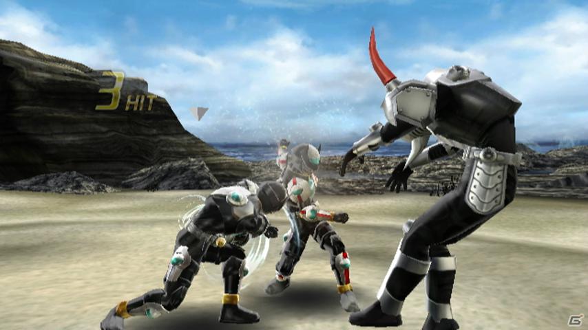 PSP/Wii「仮面ライダー クライマックスヒーローズ フォーゼ」進化した仮面ライダーオーズのコンボチェンジ＆仮面ライダーバースを紹介の画像50