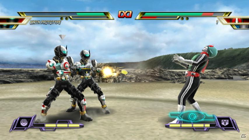 PSP/Wii「仮面ライダー クライマックスヒーローズ フォーゼ」進化した仮面ライダーオーズのコンボチェンジ＆仮面ライダーバースを紹介の画像53