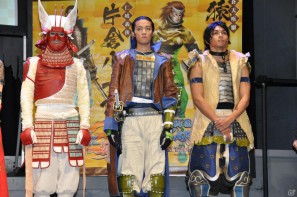 舞台「戦国BASARA3」総勢14名のキャストが登壇、さらに高みを目指した公演へ。タイアップ情報も公開！PS3/Wii「戦国BASARA3 宴」完成披露発表会レポートの画像23