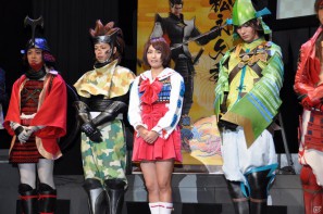 舞台「戦国BASARA3」総勢14名のキャストが登壇、さらに高みを目指した公演へ。タイアップ情報も公開！PS3/Wii「戦国BASARA3 宴」完成披露発表会レポートの画像43