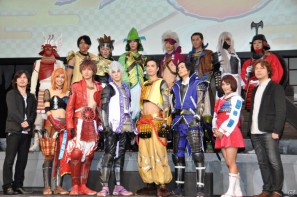 舞台「戦国BASARA3」総勢14名のキャストが登壇、さらに高みを目指した公演へ。タイアップ情報も公開！PS3/Wii「戦国BASARA3 宴」完成披露発表会レポートの画像52