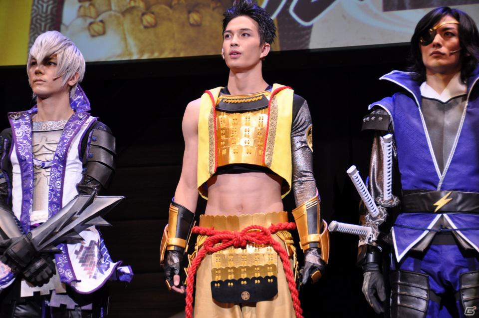 舞台「戦国BASARA3」総勢14名のキャストが登壇、さらに高みを目指した公演へ。タイアップ情報も公開！PS3/Wii「戦国BASARA3 宴」完成披露発表会レポートの画像10