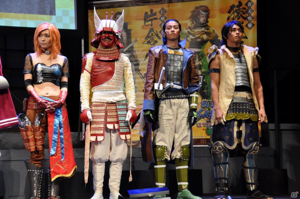 舞台「戦国BASARA3」総勢14名のキャストが登壇、さらに高みを目指した公演へ。タイアップ情報も公開！PS3/Wii「戦国BASARA3 宴」完成披露発表会レポートの画像13
