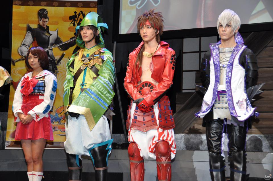 舞台「戦国BASARA3」総勢14名のキャストが登壇、さらに高みを目指した公演へ。タイアップ情報も公開！PS3/Wii「戦国BASARA3 宴」完成披露発表会レポートの画像20