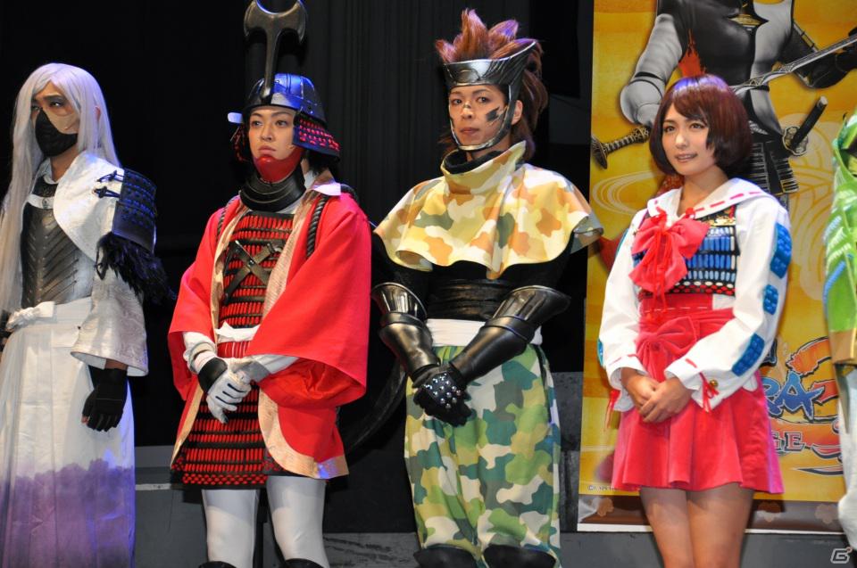 舞台「戦国BASARA3」総勢14名のキャストが登壇、さらに高みを目指した公演へ。タイアップ情報も公開！PS3/Wii「戦国BASARA3 宴」完成披露発表会レポートの画像24