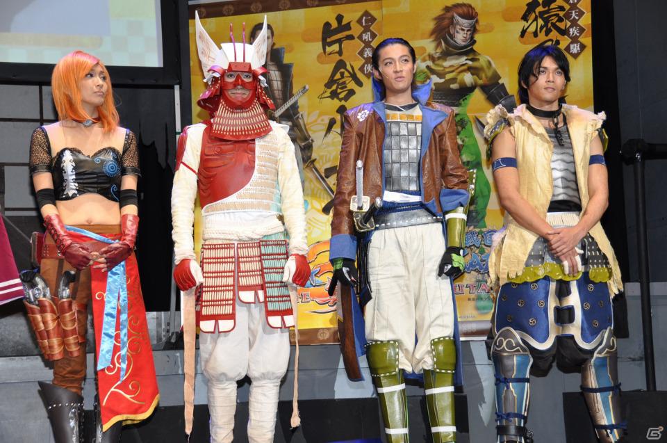 舞台「戦国BASARA3」総勢14名のキャストが登壇、さらに高みを目指した公演へ。タイアップ情報も公開！PS3/Wii「戦国BASARA3 宴」完成披露発表会レポートの画像35