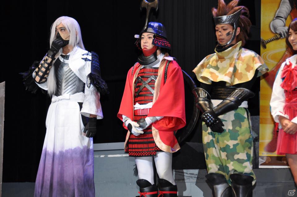 舞台「戦国BASARA3」総勢14名のキャストが登壇、さらに高みを目指した公演へ。タイアップ情報も公開！PS3/Wii「戦国BASARA3 宴」完成披露発表会レポートの画像39