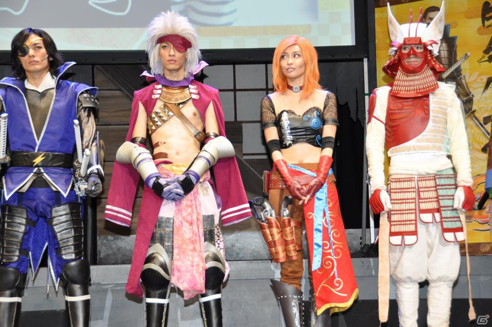 舞台「戦国BASARA3」総勢14名のキャストが登壇、さらに高みを目指した公演へ。タイアップ情報も公開！PS3/Wii「戦国BASARA3 宴」完成披露発表会レポートの画像41