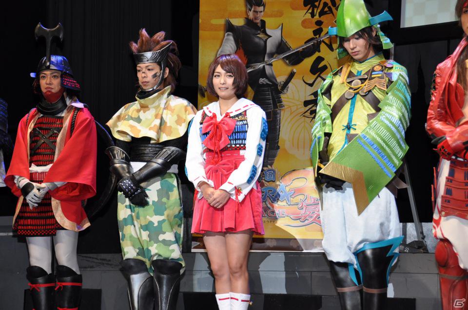 舞台「戦国BASARA3」総勢14名のキャストが登壇、さらに高みを目指した公演へ。タイアップ情報も公開！PS3/Wii「戦国BASARA3 宴」完成披露発表会レポートの画像43
