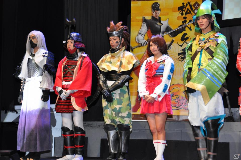 舞台「戦国BASARA3」総勢14名のキャストが登壇、さらに高みを目指した公演へ。タイアップ情報も公開！PS3/Wii「戦国BASARA3 宴」完成披露発表会レポートの画像47