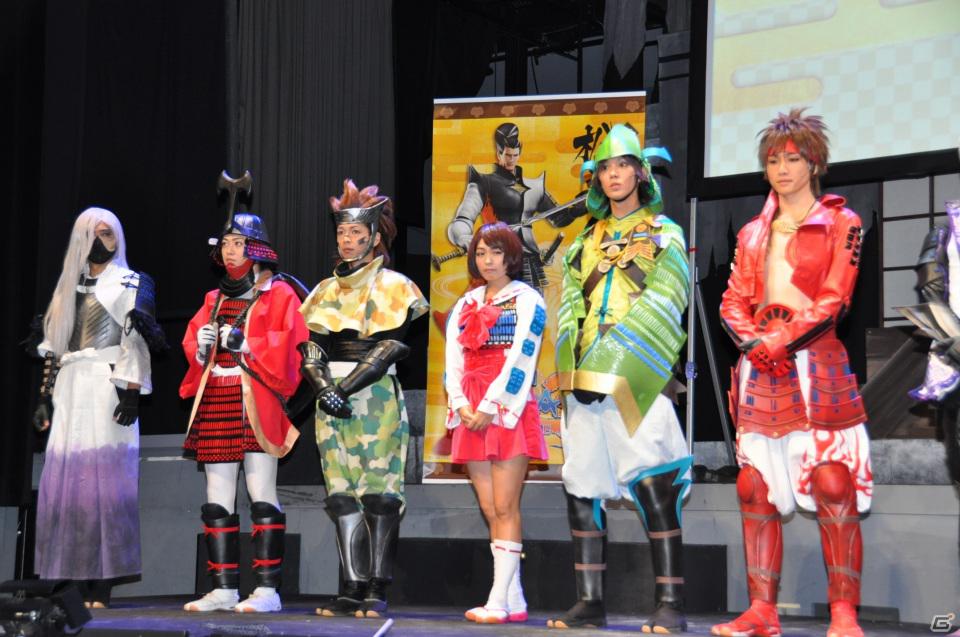 舞台「戦国BASARA3」総勢14名のキャストが登壇、さらに高みを目指した公演へ。タイアップ情報も公開！PS3/Wii「戦国BASARA3 宴」完成披露発表会レポートの画像6