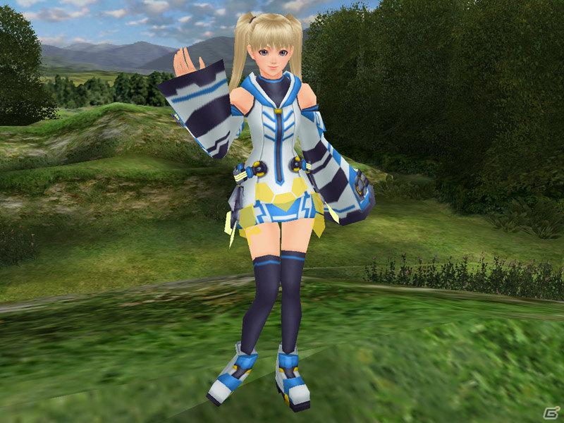 「ファンタシースターユニバース イルミナスの野望」「Project CUTE」第1弾！PSU専用コスチューム「マリーウィンド（服）」が登場の画像2