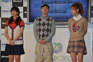 次長課長河本さん、藤本美貴さん、小倉優子さんがゴルフで対決！Xbox 360 Kinect専用「Kinect スポーツ：シーズン 2」発売記念イベントをレポートの画像27