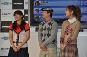 次長課長河本さん、藤本美貴さん、小倉優子さんがゴルフで対決！Xbox 360 Kinect専用「Kinect スポーツ：シーズン 2」発売記念イベントをレポートの画像77
