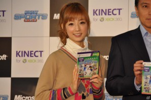 次長課長河本さん、藤本美貴さん、小倉優子さんがゴルフで対決！Xbox 360 Kinect専用「Kinect スポーツ：シーズン 2」発売記念イベントをレポートの画像90