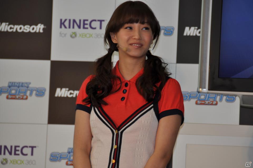 次長課長河本さん、藤本美貴さん、小倉優子さんがゴルフで対決！Xbox 360 Kinect専用「Kinect スポーツ：シーズン 2」発売記念イベントをレポートの画像22