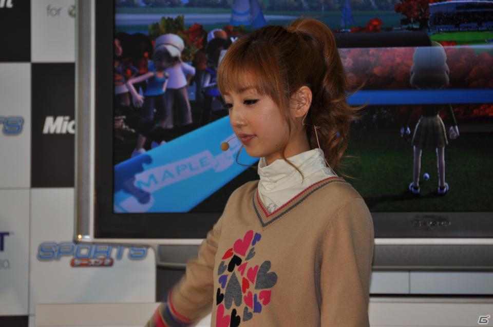 次長課長河本さん、藤本美貴さん、小倉優子さんがゴルフで対決！Xbox 360 Kinect専用「Kinect スポーツ：シーズン 2」発売記念イベントをレポートの画像52