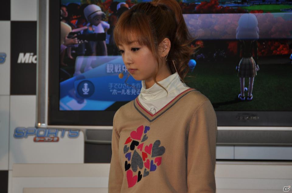 次長課長河本さん、藤本美貴さん、小倉優子さんがゴルフで対決！Xbox 360 Kinect専用「Kinect スポーツ：シーズン 2」発売記念イベントをレポートの画像53