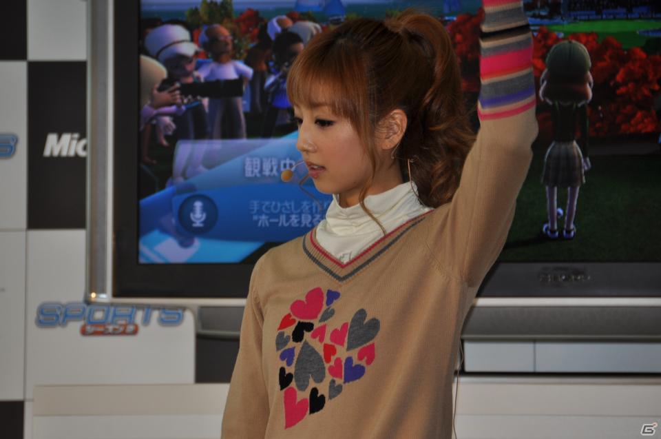 次長課長河本さん、藤本美貴さん、小倉優子さんがゴルフで対決！Xbox 360 Kinect専用「Kinect スポーツ：シーズン 2」発売記念イベントをレポートの画像54