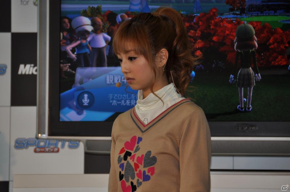 次長課長河本さん、藤本美貴さん、小倉優子さんがゴルフで対決！Xbox 360 Kinect専用「Kinect スポーツ：シーズン 2」発売記念イベントをレポートの画像55