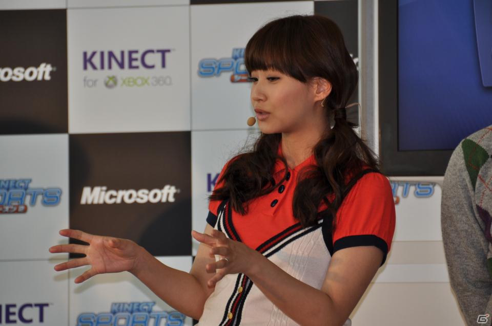 次長課長河本さん、藤本美貴さん、小倉優子さんがゴルフで対決！Xbox 360 Kinect専用「Kinect スポーツ：シーズン 2」発売記念イベントをレポートの画像80