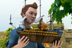 iPhone/iPad「タンタンの冒険/ユニコーン号の秘密：The Game」ニュース・動画・画像などを閲覧できる特設ページを設置の画像4