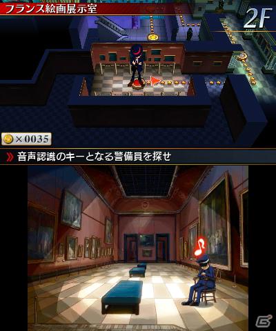 3DS「リズム怪盗R 皇帝ナポレオンの遺産」発売日が2012年1月19日に決定！舞台や序盤のストーリーなどゲームの最新情報もの画像55