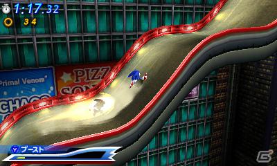 PS3/Xbox 360/3DS「ソニック ジェネレーションズ 白の時空／青の冒険」ライバルキャラクター「シャドウ」が登場！すれ違い通信の情報も公開の画像21