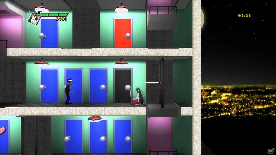 PS3「エレベーターアクション デラックス」の追加キャラクター「小夜」「レイカ」など4体を本日配信の画像10