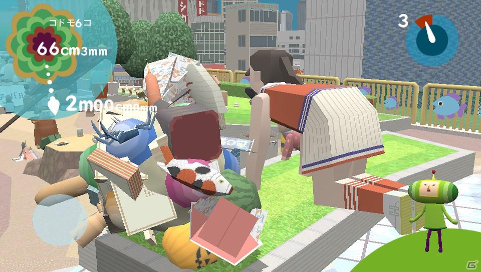 素敵ソングに乗せて玉を転がそう！PS Vita「塊魂 ノ・ビ～タ」新アクション＆新MAPと素敵ソングを歌うアーティストを紹介の画像13