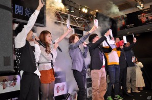 神谷浩史さん、白石涼子さん、梶裕貴さん、花澤香菜さん、南海キャンディーズが朝早くからお祝いに！PSP「ファイナルファンタジー 零式」発売カウントダウンイベント開催の画像70