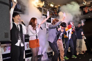 神谷浩史さん、白石涼子さん、梶裕貴さん、花澤香菜さん、南海キャンディーズが朝早くからお祝いに！PSP「ファイナルファンタジー 零式」発売カウントダウンイベント開催の画像72