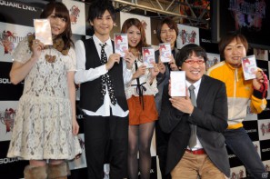 神谷浩史さん、白石涼子さん、梶裕貴さん、花澤香菜さん、南海キャンディーズが朝早くからお祝いに！PSP「ファイナルファンタジー 零式」発売カウントダウンイベント開催の画像86