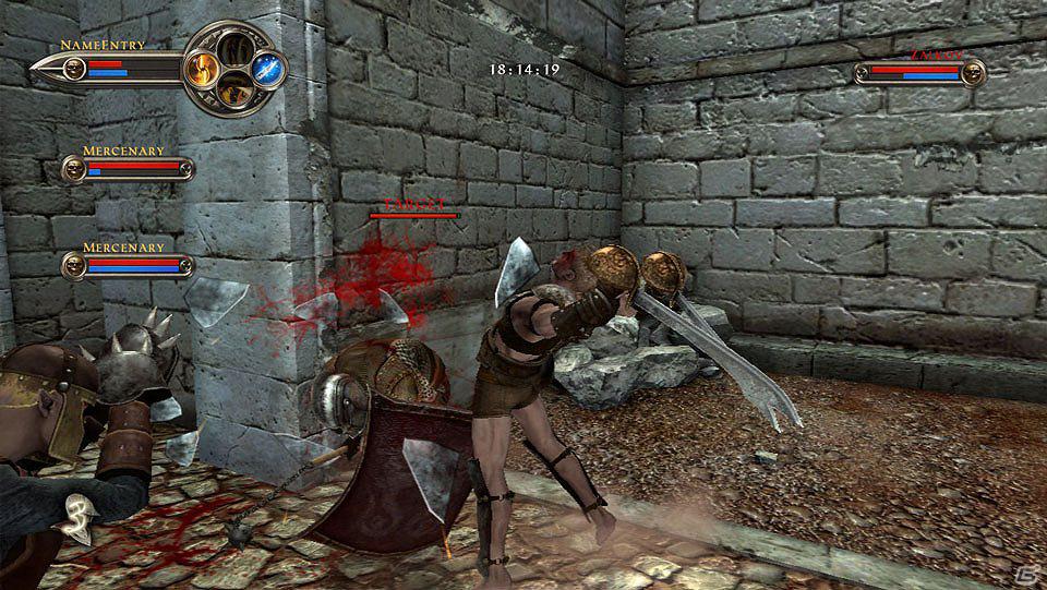 PS3「グラディエーターバーサス」発売日が2011年11月23日に決定！ダウンロード版の配信も！ターゲットを撃破せよ！ミッション「ナセズの猛き狼」公開の画像6