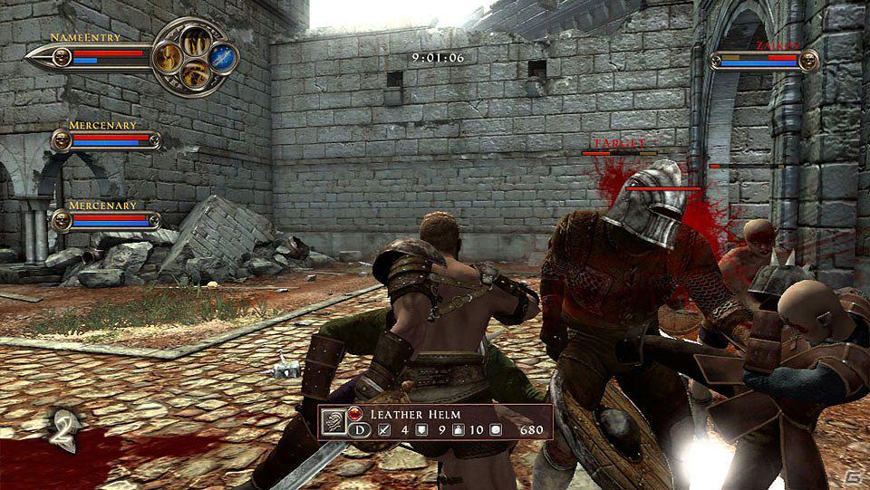 PS3「グラディエーターバーサス」発売日が2011年11月23日に決定！ダウンロード版の配信も！ターゲットを撃破せよ！ミッション「ナセズの猛き狼」公開の画像7