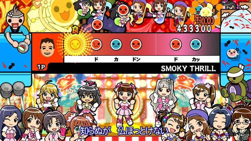 Wii 太鼓の達人wii 決定版 ゲストキャラにアイドルマスターが登場 サウンドトラック発売も決定 ゲーム情報サイト Gamer