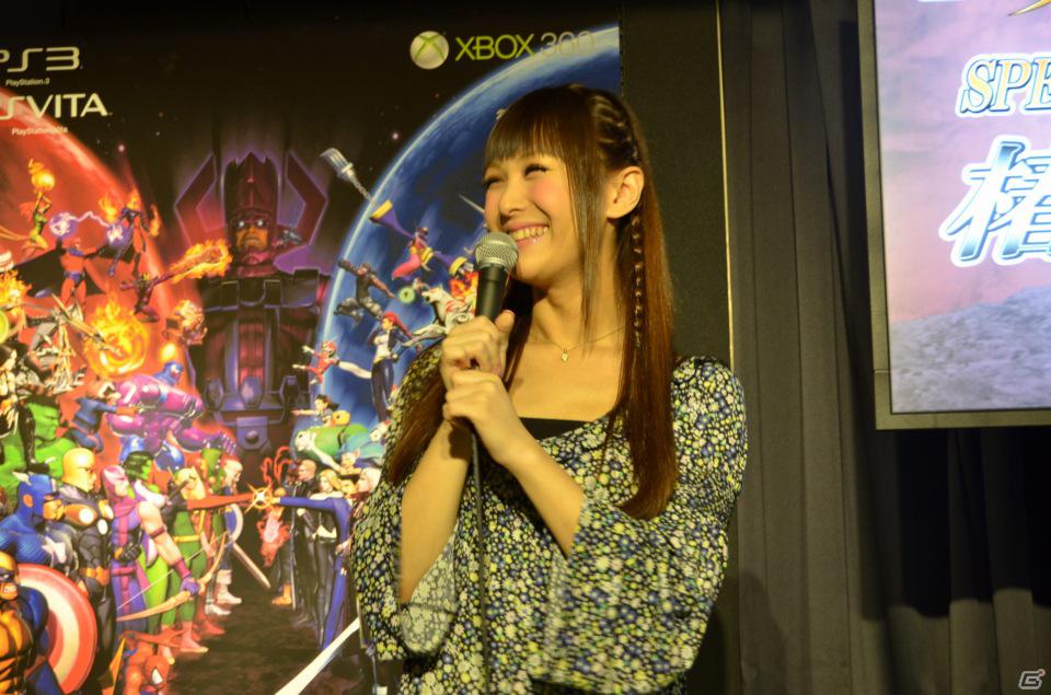 椿姫彩菜さんと古木のぞみさんが対戦！PS3/Xbox 360/PS Vita「ULTIMATE MARVEL VS. CAPCOM 3」アルティメット体験会を開催の画像7