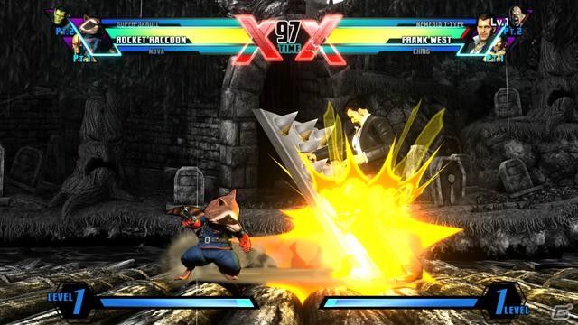 PS3/Xbox 360/PS Vita「ULTIMATE MARVEL VS. CAPCOM 3」最後の新キャラクター「ロケットラクーン」「フランク・ウェスト」を紹介の画像2