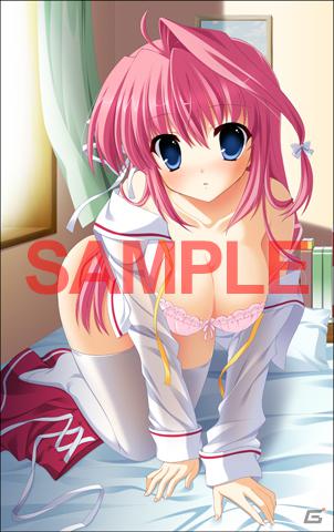 PSP「Gift －prism－」Mitha氏描き下ろし店舗別購入特典イラストを公開！ヒロイン人気投票＆Twitter応援アイコン配布も実施の画像2