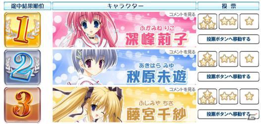 PSP「Gift －prism－」Mitha氏描き下ろし店舗別購入特典イラストを公開！ヒロイン人気投票＆Twitter応援アイコン配布も実施の画像4